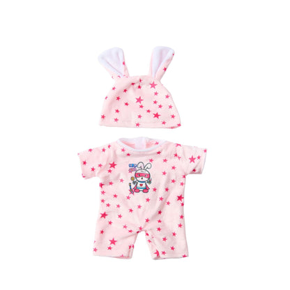 Cartoon 2-Piece Outfit Set for 12 Inches Reborn Dolls