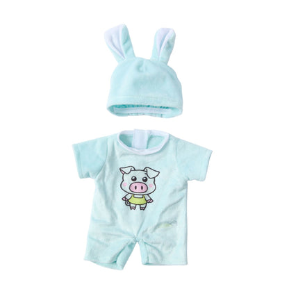 Cartoon 2-Piece Outfit Set for 12 Inches Reborn Dolls