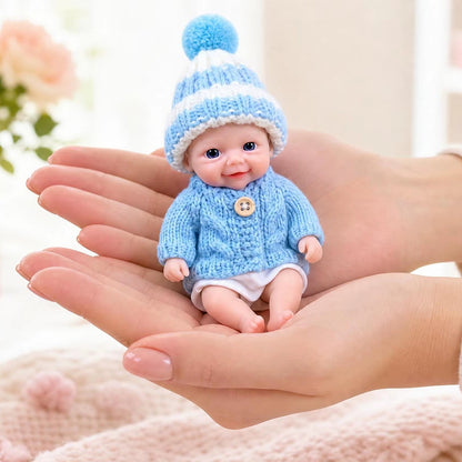 15cm Open Eyes Silicone Mini Vivienne Triplets Reborn Dolls
