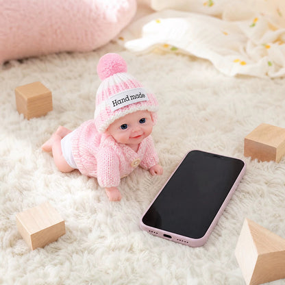 15cm Open Eyes Silicone Mini Vivienne Triplets Reborn Dolls