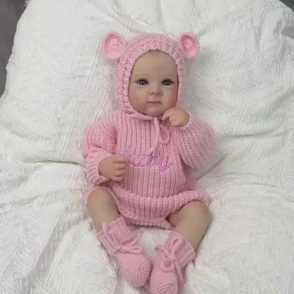 45cm Lifelike Full Vinyl Body Bettie Reborn Baby Girl-Bettie