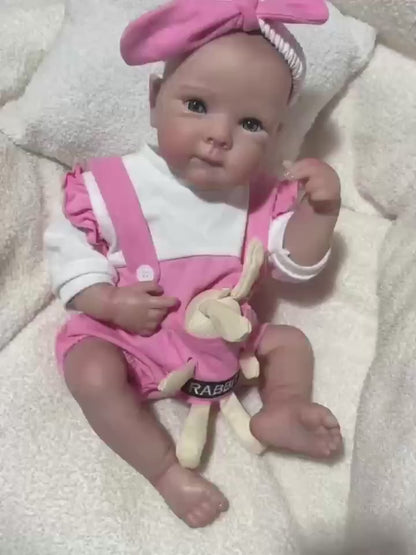 18 Inches Ophelia Blue Eyes Reborn Doll Girl-Bettie