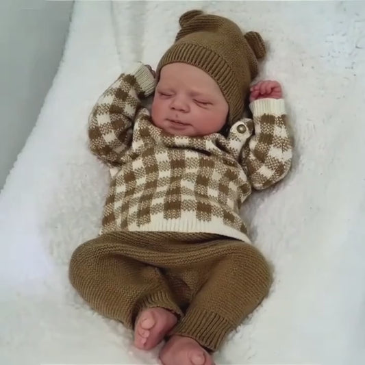 48cm Soft Body Sleeping Reborn Doll Pascale