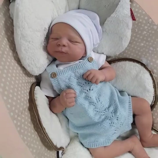 48cm Realistic Hand-painted Sleeping Reborn Doll Pascale